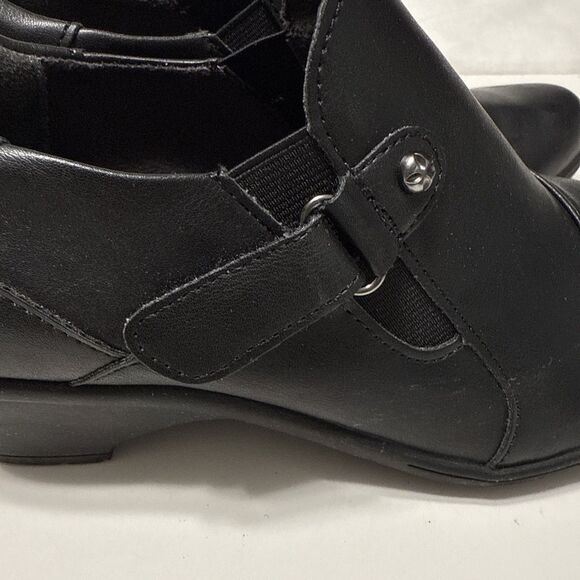 JBU Jambu 7 Kyley Womens Black Ankle Boot Adjustable Bootie Vegan New w/o Box - Picture 8 of 10